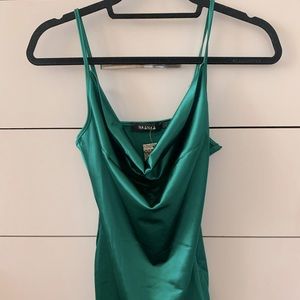 Brand New - Emerald Green Cocktail Dress